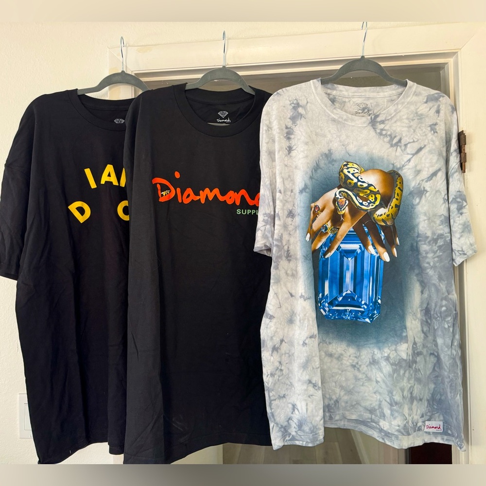Diamond Supply Tshirt Lot